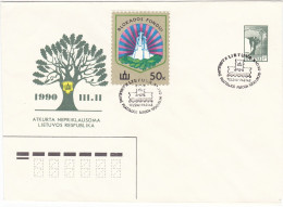 RUSSIA - FDC - BUSTA - STORIA POSTALE  - 1990 - FDC