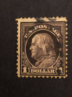 USA SG 525  $1 Black - Used Stamps