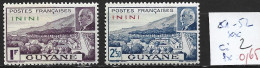 ININI 51-52 ** Côte 2 € - Nuovi