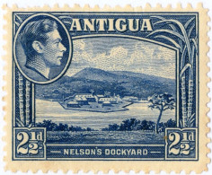 ANTIGUA, COLONIA CORONA BRITANNICA, PAESAGGI, LANDSCAMPS, 1938, NUOVI (MLH*) Mi:AG 82, Sn:AG 88, Yt:AG 85 - 1858-1960 Colonie Britannique