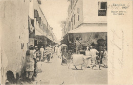 TANZANIA - ZANZIBAR - BAZAR STREET, DARAJANI - PUB PEREIRA DE LORD, ZANZIBAR - GOOD FRANKING 1906 - Tanzanie