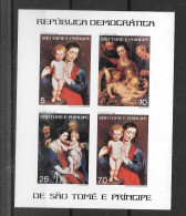 SAO TOMÉ AND PRINCIPE  1977  Christmas, Rubens  Imperforated Mnh - Rubens