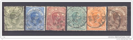 Italie  -  Colis Postaux  -  1884  :  Yv  1-6  (o) - Postal Parcels