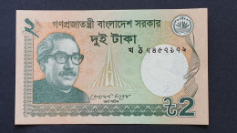 Billete De Banco De BANGLADÉS - 2 Taka, 2012  Sin Cursar - Bangladesh
