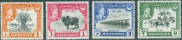 BAHAWALPUR, GIUBILEO ARGENTO, 1949, FRANCOBOLLI NUOVI (MNH**) Scott: 22-25 (3,00) - Unused Stamps