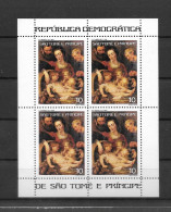 SAO TOMÉ AND PRINCIPE  1977  Christmas, Rubens  Mnh - Rubens