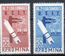 Roumanie Congrès De L' A.E.I.E.A 1957 XX - Neufs