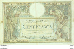 Billet Banque De France 100 Francs Luc Olivier Merson C.24=9=1919 TTB - 100 F 1908-1939 ''Luc Olivier Merson''