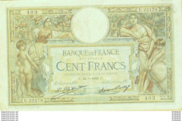 Billet Banque De France 100 Francs Luc Olivier Merson Grands Cartouches C.24.5=1929 TTB++ - 100 F 1908-1939 ''Luc Olivier Merson''
