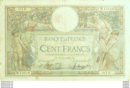 Billet Banque De France 100 Francs Luc Olivier Merson Grands Cartouches D.17=10=1925 TTB+ - 100 F 1908-1939 ''Luc Olivier Merson''