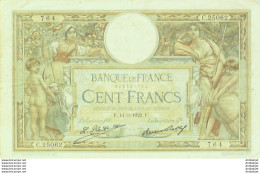 Billet Banque De France 100 Francs Luc Olivier Merson Grands Cartouches F.11.5=1929 TTB+++ - 100 F 1908-1939 ''Luc Olivier Merson''