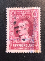 SG 167  4c Mauve  FU - 1908-1947