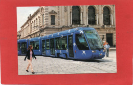 PUB Cart.com---34---MONTPELLIER--TRAMWAY D'Hirondelles--- Voir 2 Scans - Tramways