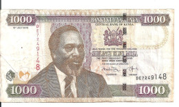 KENYA 1000 SHILLINGS 2010 VF P 51 E - Kenya