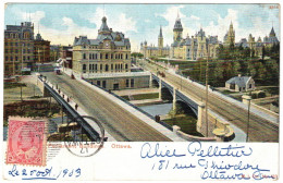 Canada - Ontario - Ottawa - Parliament Buildings - Carte Postale Pour La France - 1903 - Ottawa