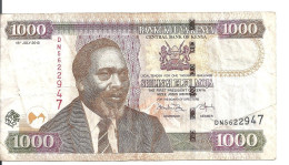 KENYA 1000 SHILLINGS 2010 VF P 51 E - Kenia