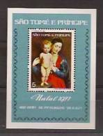 SAO TOMÉ AND PRINCIPE 1977 Christmas, Rubens MNH - Rubens