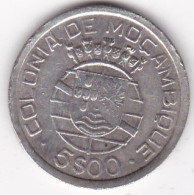 Colonie Portugaise, Mozambique, 5 Escudos 1949 . En Argent,  KM# 69 - Mozambique