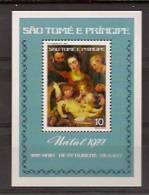 SAO TOMÉ AND PRINCIPE 1977  Christmas, Rubens MNH - Rubens