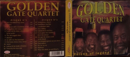 BORGATTA - GOSPEL - Cd GOLDEN GATE QUARTET  - VOICES OF LEGEND -  MSI MUSIC 1998 -  USATO In Buono Stato - Canciones Religiosas Y  Gospels