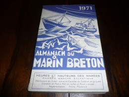 BRETAGNE ALMANACH DU MARIN BRETON 1971 - Hunting & Fishing