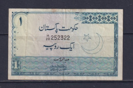 PAKISTAN - 1975-79 1 Rupee Circulated Banknote - Pakistán
