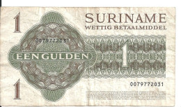 SURINAME 1 GULDEN 1986 VF P 116 I - Surinam