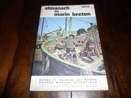 BRETAGNE ALMANACH DU MARIN BRETON 1978 - Hunting & Fishing