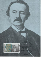 Germany Deutschland 1990 Maximum Card Heinrich Schliemann, German Businessman Pioneer In The Field Of Archaeology, Bonn - 1981-2000