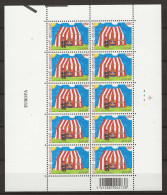 2002 MNH Belgium Sheet Postfris** - 2002