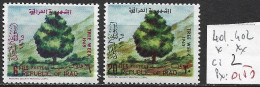 IRAQ 401-402 * & ** Côte 2 € - Iraq