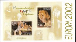 2002 Ukraine  Mi. Bl.35 Booklet ** MNH  Europa - Zirkus - 2002