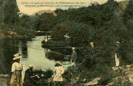 34)    RIEUMAJOU  -  Pêche à La Ligne Aux Environs De L' Etablissement Des Eaux Minérales De Rieumajou Près La Salvetat - La Salvetat