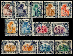 ! ! Nyassa - 1901 King Carlos (Complete Set) - Af. 27 To 39 - Used - Nyassa