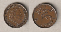 00168) Niederlande, 5 Cent 1980 - 1948-1980 : Juliana