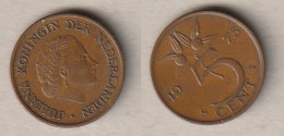 00167) Niederlande, 5 Cent 1973 - 1948-1980 : Juliana