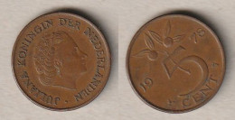 00166) Niederlande, 5 Cent 1978 - 1948-1980 : Juliana