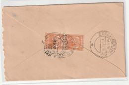 Straits Settlements King George  Stamps On Cover From Butterworth  To India 1941 (ss7) - Straits Settlements