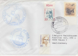 Germany Polarstern Ca Alfred Wegener Institut Ca Deutsche Polarexpeditionen 22.03.1989 (PT166B) - Navires & Brise-glace