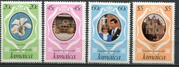 Jamaica Mi# 504-7 A Postfrisch MNH - Lady Diana Royal Wedding - Jamaica (1962-...)
