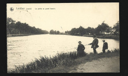 Lanklaar Kanaal La Peche Au Grand Bassin Pecheur à La Ligne Dilsen Stokkem Htje - Dilsen-Stokkem