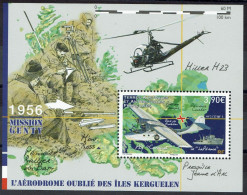 TAAF 2018 - YT F863  Hydravion PBY Catalina  - Neuf ** - Hélicoptère Hiller H23 - Unused Stamps