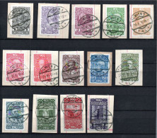 Austria 1910 Old (incomplete) Set Franz Joseph Stamps (Michel 161/74) Nice Used - Gebraucht