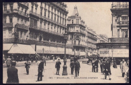 +++ CPA - BRUSSEL - BRUXELLES - Boulevard Anspach  // - Avenues, Boulevards