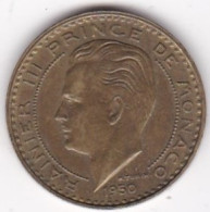 Monaco. 20 Francs 1950 . Rainier III , En Cupro Aluminium - 1949-1956 Anciens Francs