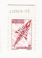 Polynésie - 2019 Série Courante. Emblème Postal - N°1233B ** - Unused Stamps