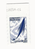 Polynésie - 2019 Série Courante. Emblème Postal - N°1233A ** - Unused Stamps