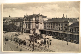 Brünn, Bahnhof, Strassenbahn, 1936 - Tchéquie