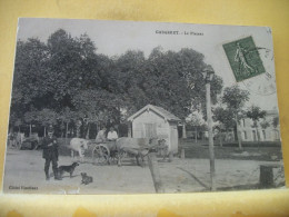 40 1134 CPA 1918 - 40 GABARRET - LE PLACEAU - ANIMATION. ATTELAGE - Gabarret