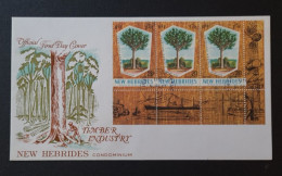 Nouvelles Hebrides,  Timbre Numéro 281 Sur Enveloppe. - FDC